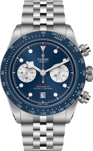 Tudor Black Bay Chrono Steel White Dial 41mm Bracelet Watch - M79360B-0002 - 2024
