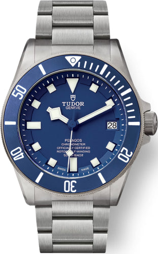 Tudor Sport Watches Pelagos Titanium/Steel 42mm Blue Dial - M25600TB-0001 - 2024