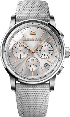 Audemars Piguet Code 11.59 Chronograph 41mm White/Rose Gold Grey Dial - 26393CR.OO.A008KB.01